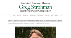 Desktop Screenshot of gregstrohman.com